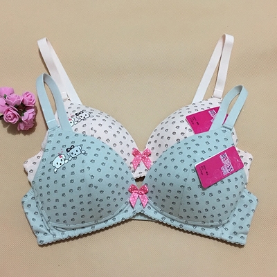 BLOSS少女无钢圈文胸罩内衣卡通