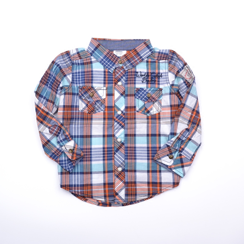 Chemise garcon à manche longue - Ref 2076911 Image 1