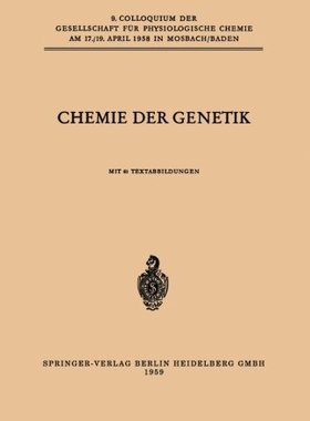 【预订】Chemie Der Genetik
