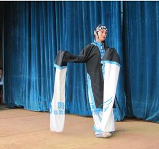 特价京剧豫剧戏曲服装百折腰裙女褶子素青衣女披王春娥秦香莲戏服