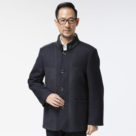 Pantalon cuir homme droit pour hiver - Ref 1494793 Image 51