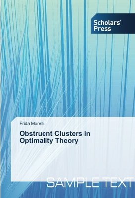 【预售】Obstruent Clusters in Optimality Theory