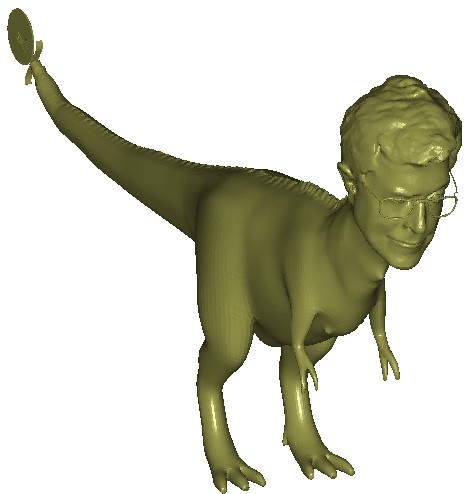 人头霸王龙3d打印立体图stl圆雕图jdp浮雕图精雕图电脑雕刻图灰度