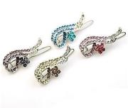 Good jewelry Angel Wings clip hairpin rhinestone hair jewelry beautiful card Korea jewelry