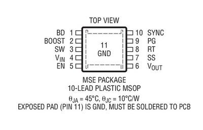 进口原装  LT3991EMSE-5 LT3991IMSE-5 LT3991-5 MSOP 现货