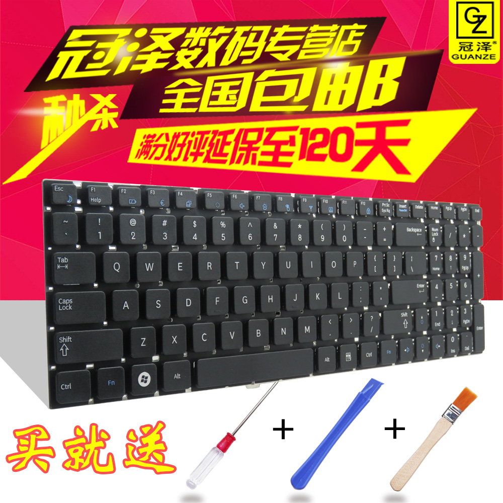 适用于 三星NP Q550 QX513 QX510 QX511 QX512 笔记本键盘 US英文