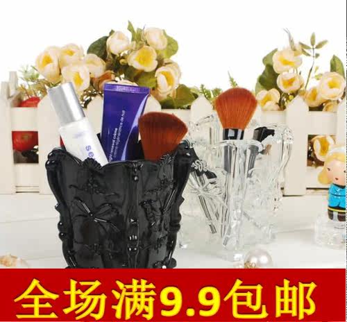 桌面收纳盒复古笔筒d34