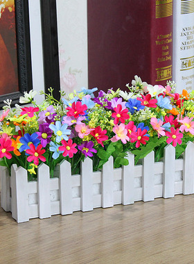 花艺塑料小栅栏盆景包邮家居装饰