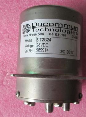 ducommun 5IT2G24 SP5T DC-18GHz 450W  28V SMA射频微波同轴开关