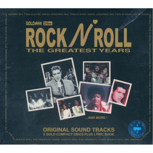 中图音像 Disc 摇滚辉煌岁月金版 GOLD 24Bit5CD 073243832004