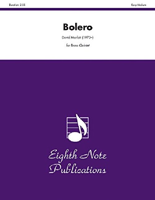 【预订】Bolero: Easy Medium: For Brass Quint...