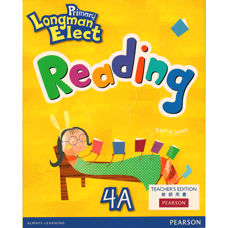 原版进口培生朗文小学6-12岁英语教材 Primary Longman Elect Read 4A 阅读练习教师版