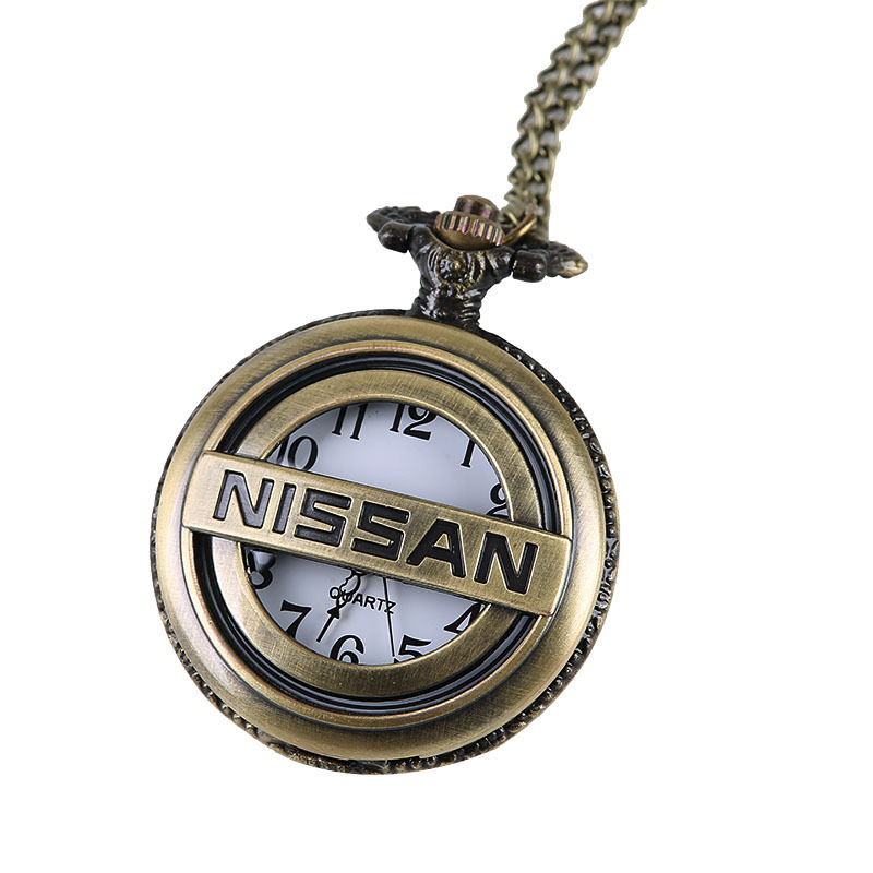 大号DF002字母雕刻镂空标志怀表 汽车标志怀表