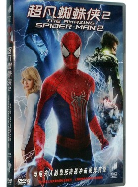 正版电影 超凡蜘蛛侠2决战电魔 安德鲁·加菲尔德 含国配