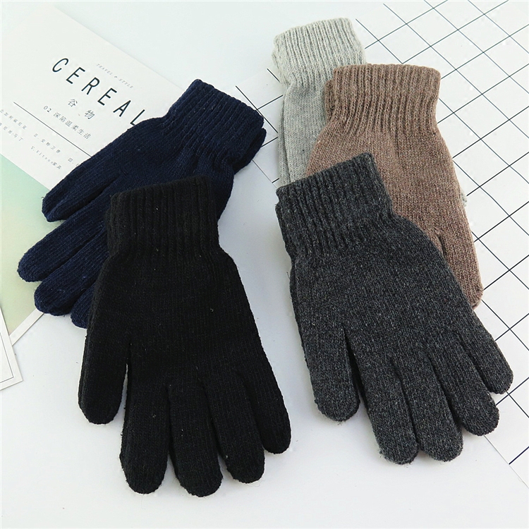 Gants pour homme en Laine Cachemire - Ref 2781651 Image 2