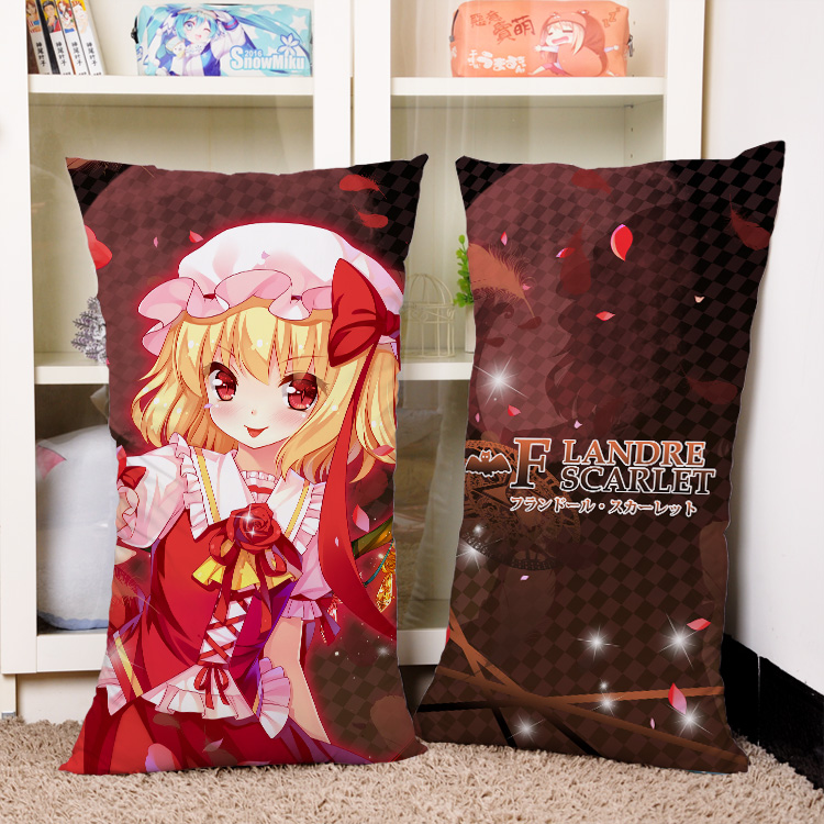 东方project 魂魄妖梦 蕾米莉亚 二小姐 动漫半身抱枕 长方形枕头