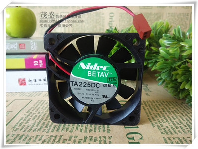 Nidec 6厘米6015 12V 0.16A R33965-55 双滚珠 6CM 风扇TA225DC