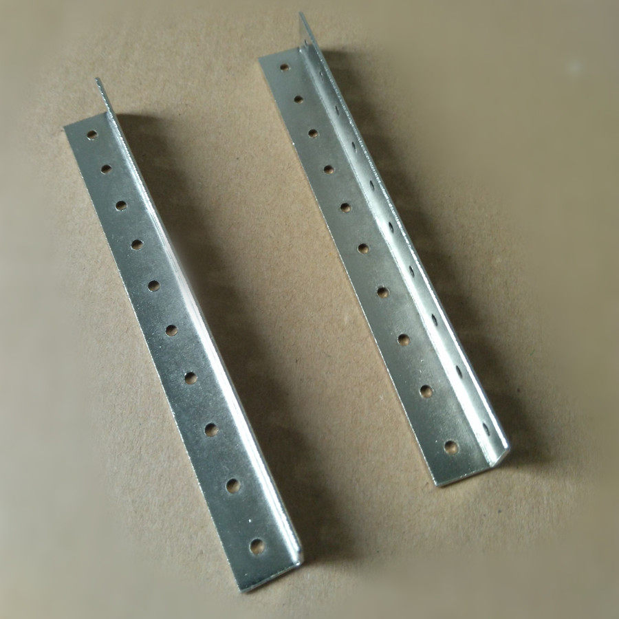 l型铁条 20孔轴架 车架 长100mm角铁 模型玩具机器人金属车体零件