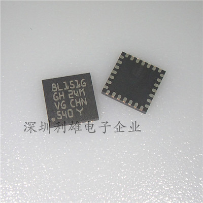 现货 STM8L151G6U6  丝印 8L151G  微控制器  QFN-28 全新原装