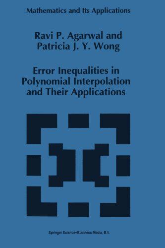 【预订】Error Inequalities in Polynomial Int...