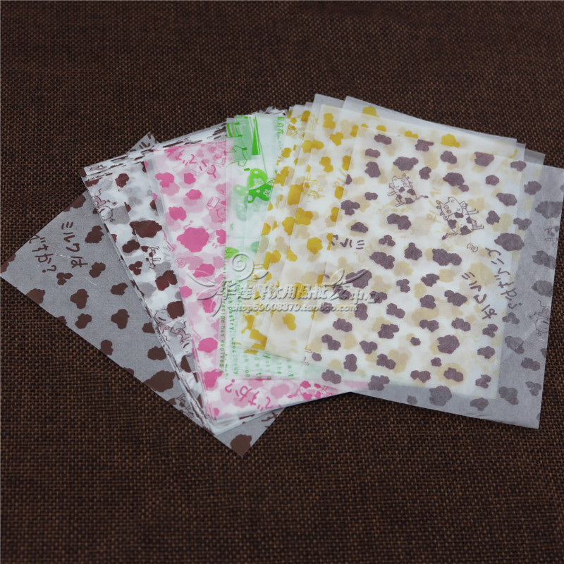 牛轧扎糖包装纸糖果纸糖纸包装油纸手工糖纸食品包装纸500张/包