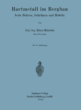 【预订】Hartmetall Im Bergbau: Beim Bohren, ...