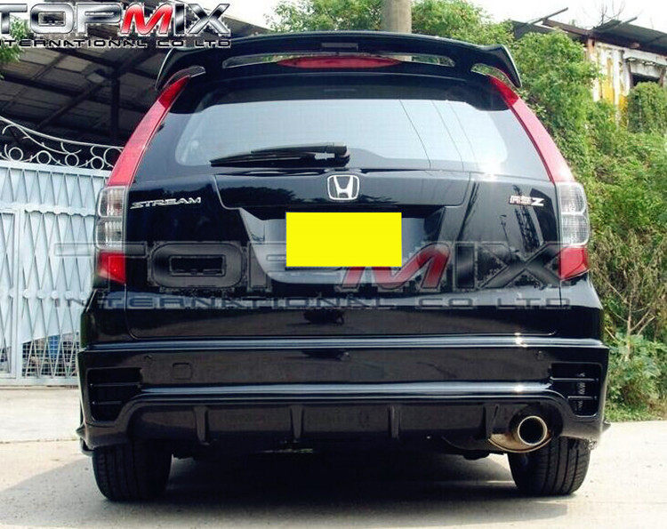 mugen style rear wing spoiler / Honda stream时韵改装尾翼RSZ