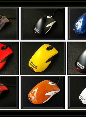 微软原装正品IE3.0x80鼠标原装壳子喷漆CF,CS射击类游戏鼠标