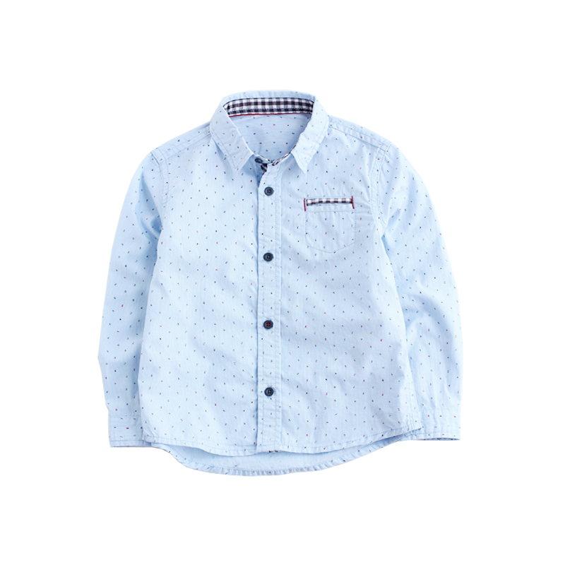 Chemise garcon à manche longue - Ref 2073200 Image 1