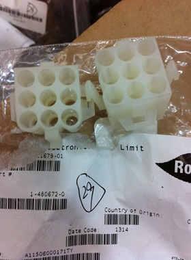 1-480672-0 泰科/安普 TE/AMP 原装正品连接器 接插件 现货期货