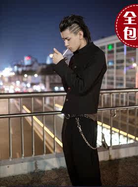 热血高校立领裤子套装包邮