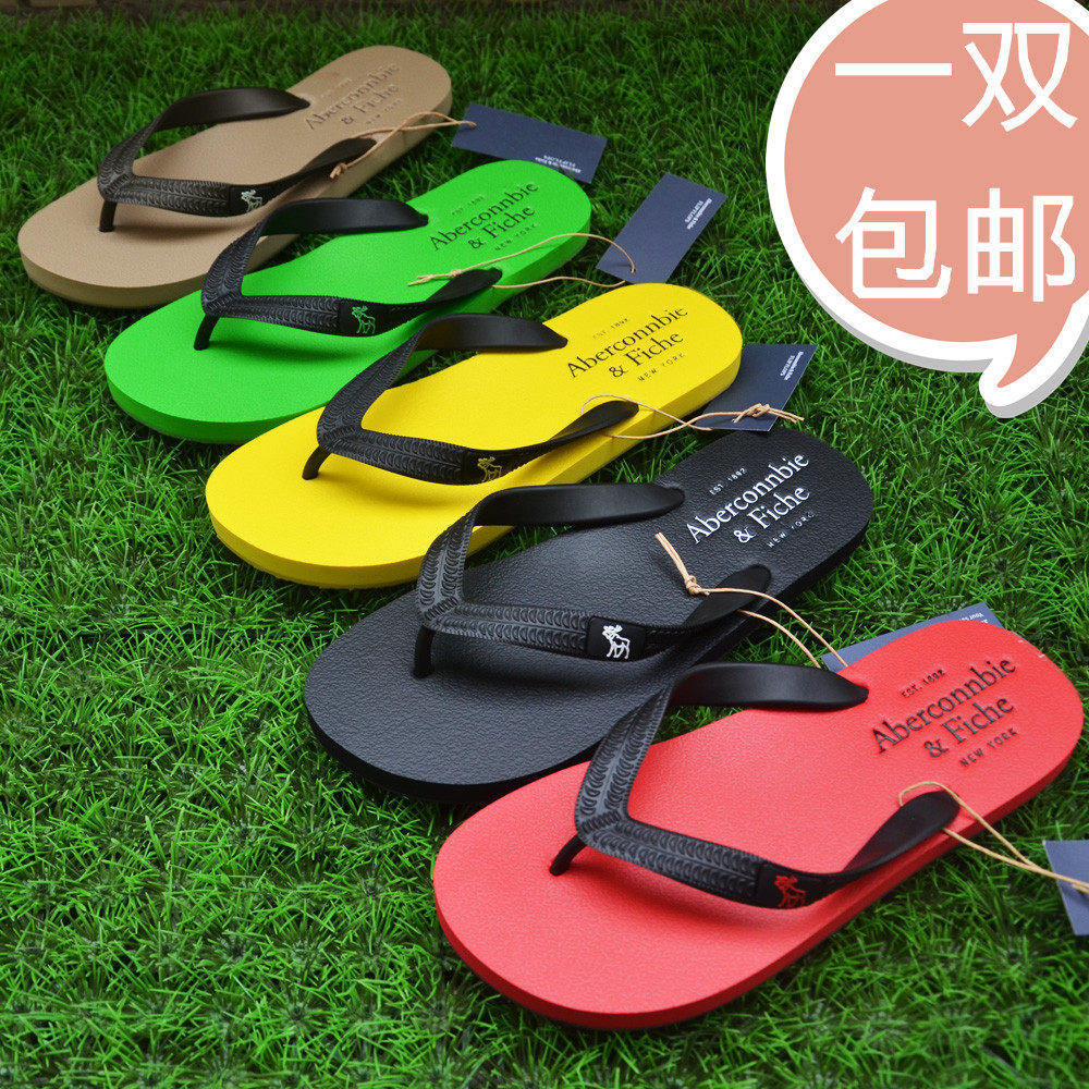 小贝经典款外贸小鹿男士夏季弓足防滑底简约沙滩人字拖凉拖鞋包邮,流行男鞋,人字拖,淘宝优惠券,粉丝福利购,淘宝优惠卷