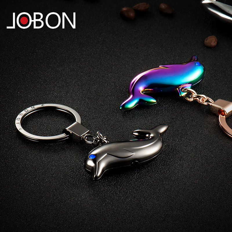 JOBON中邦钥匙扣女生创意可爱韩国情侣汽车钥匙包包小挂件礼品