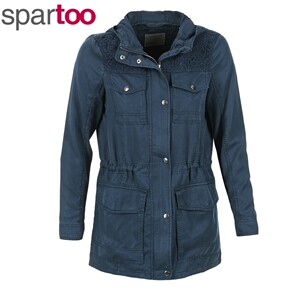 Vero Moda女衣服派克大衣连帽外套蓝色春夏原装正品PARK