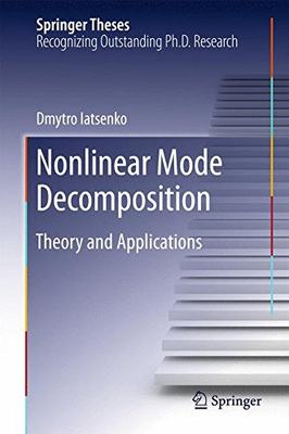 【预订】Nonlinear Mode Decomposition