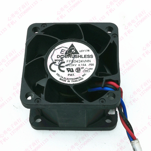 原装Delta/台达 FFB0424VHN -FOO 4CM 24V 0.15A 4028 变频器风扇