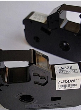 L-MARK/力码线号机LK-330/ LK-320/LK-340/P/U色带黑色LM33B墨盒