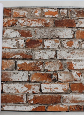 美国纯纸工业风格复古砖墙纸客厅壁纸 TL31701 TL31702 TL31705