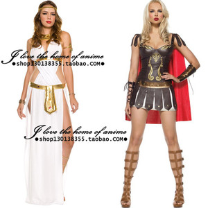 古希腊战神角色扮演罗马女战士COS西班牙角斗士服万圣节成人服装