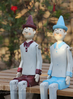 康康复古怀旧风乡村花园家居装饰