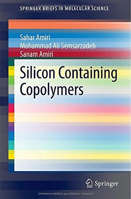 【预售】Silicon Containing Copolymers