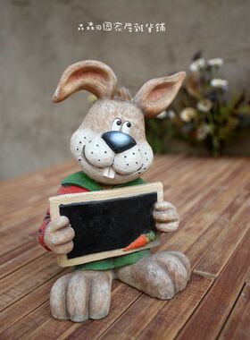 美式乡村复古怀旧风黑板家居装饰