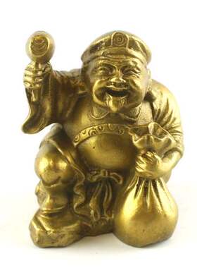 大黑天财神风水吉祥物摆件