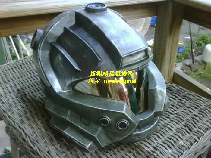 1比1光晕 halo CQB头盔模型 可以戴在头上