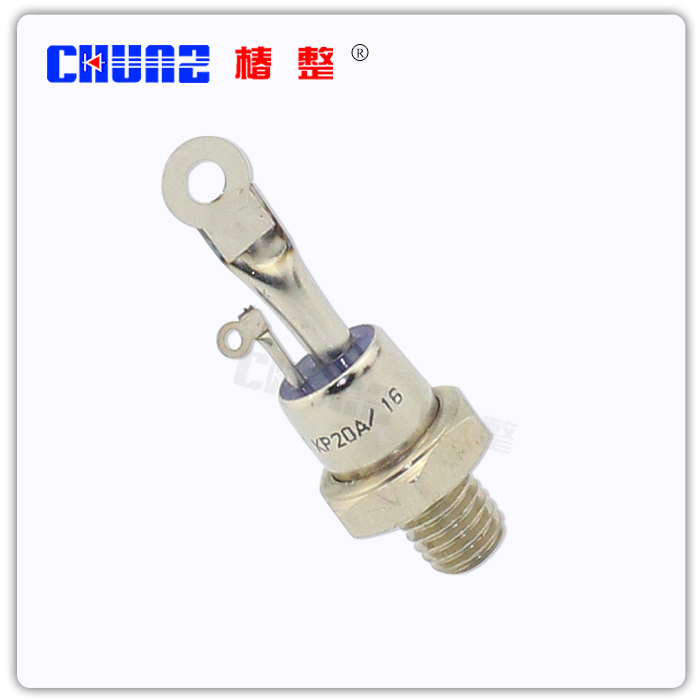 KP20A unidirectional thyristor 3CT spiral enamel type KP20A 1000V-1600V Shanghai Chunzhen