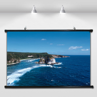 太平洋海岛夏威夷自然风景餐厅咖啡厅书房挂画碧海蓝天装饰画墙画