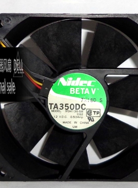 TA350DC M34138-58 12V 0.40A 原装日本尼迪克NIDEC 90*90*25风扇