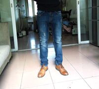 Pantalon collant Moyen-âge simple en coton - Ref 761817 Image 18