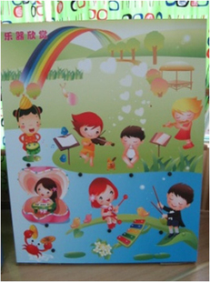 西洋乐器欣赏 幼儿园小学科学大板 高端墙面游戏操作板带声音播放