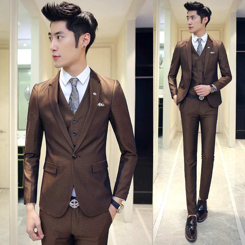 Costume homme en polyester pour printemps - Ref 1563706 Image 1